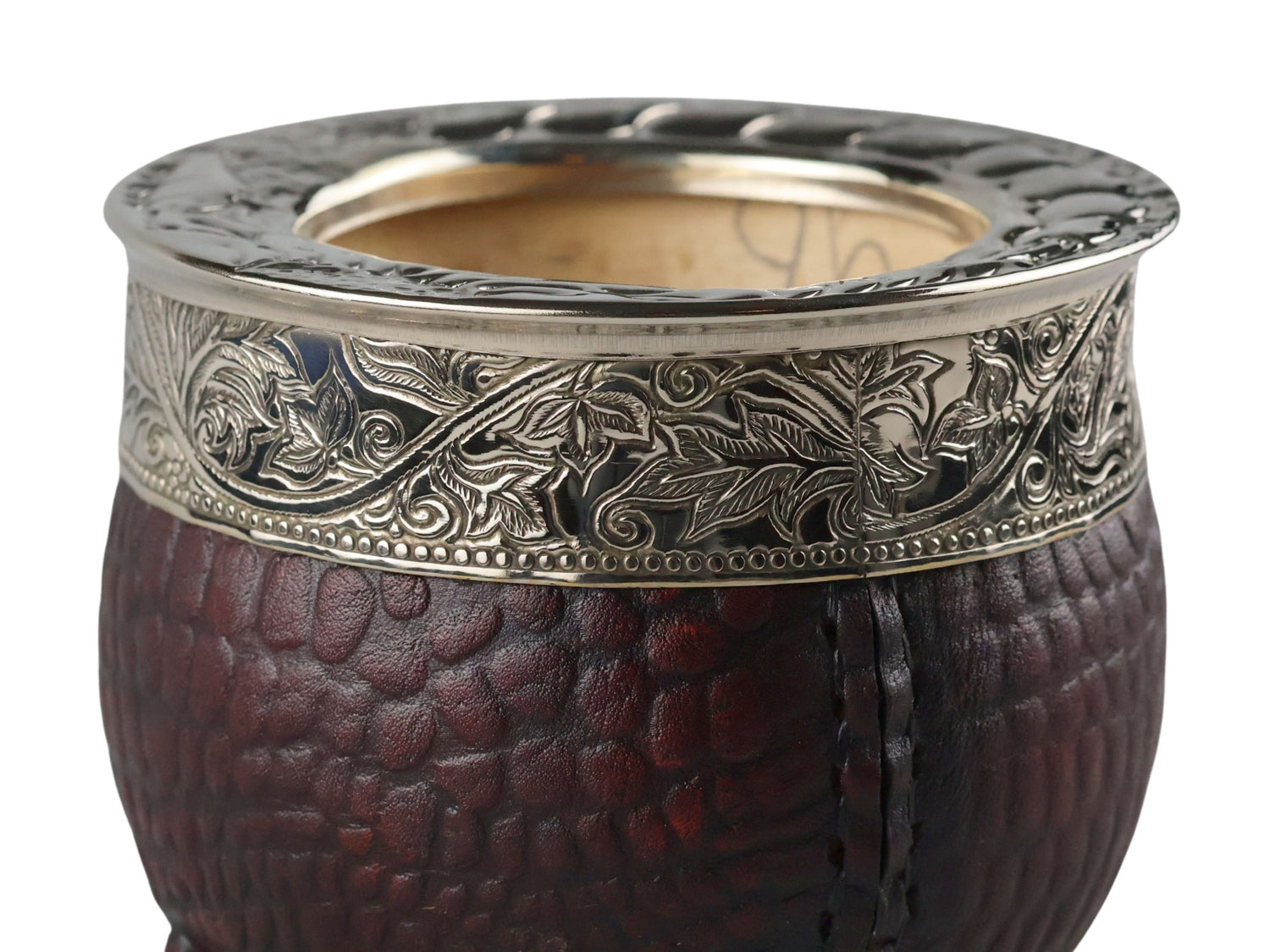 Imperial Cincelada Kalebas - Bruin Krokodillenleer - Martin Fierro