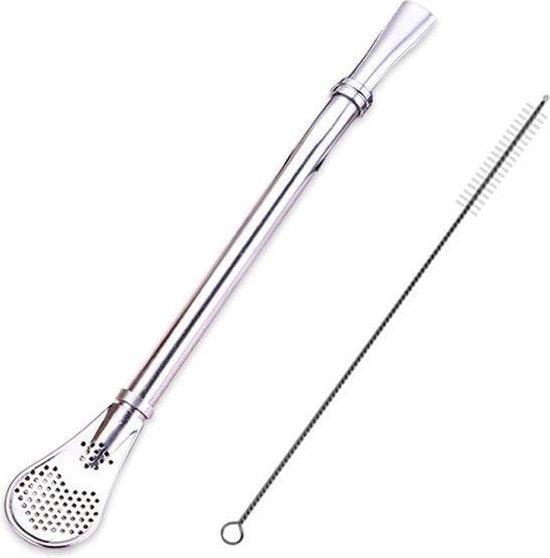 Gourde en acier inoxydable (avec Bombilla)